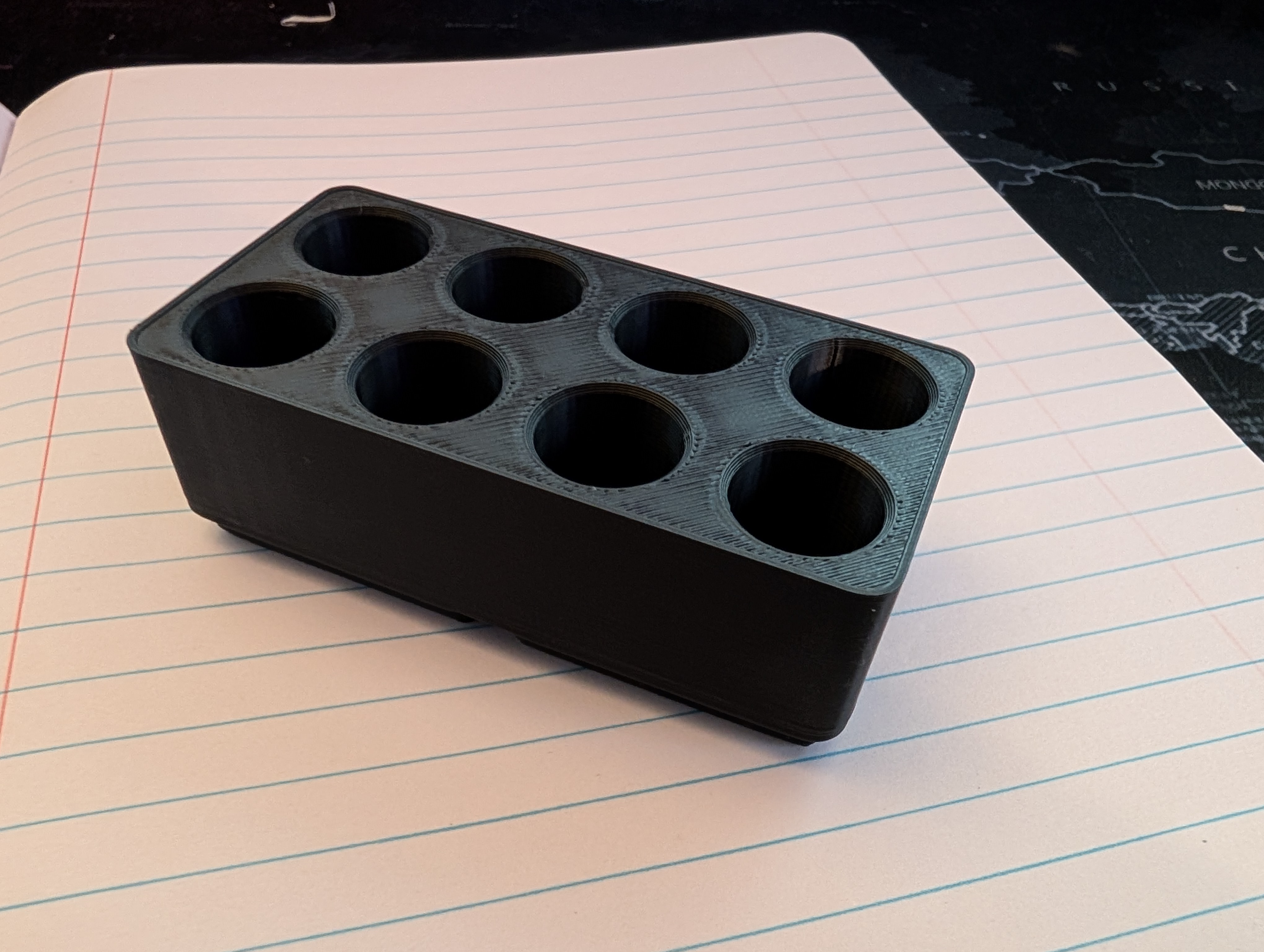 16mm Diameter Ink Sample Vial Gridfinity Holder