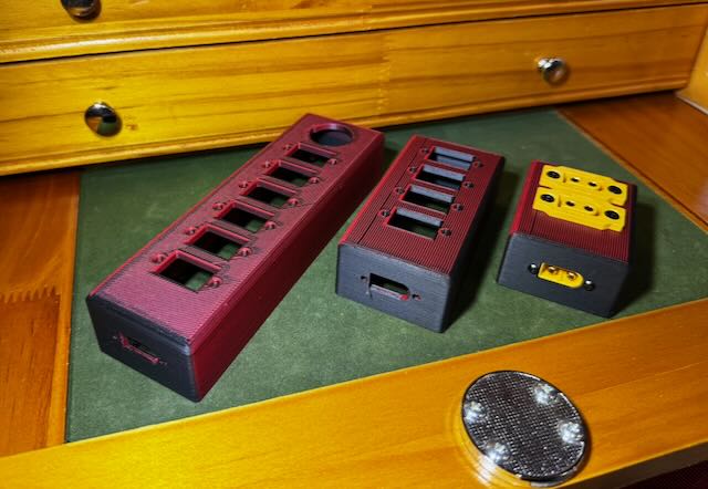 Power Strip / Power Distribution for XT60 Connectors - Multiple Sizes & Configurations - OpenSCAD — miniatura 5
