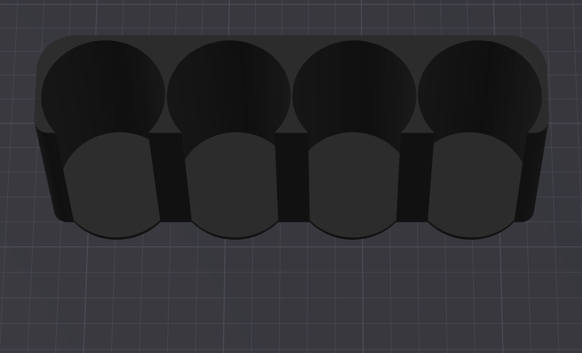 Poker Chip Holder - 4 column