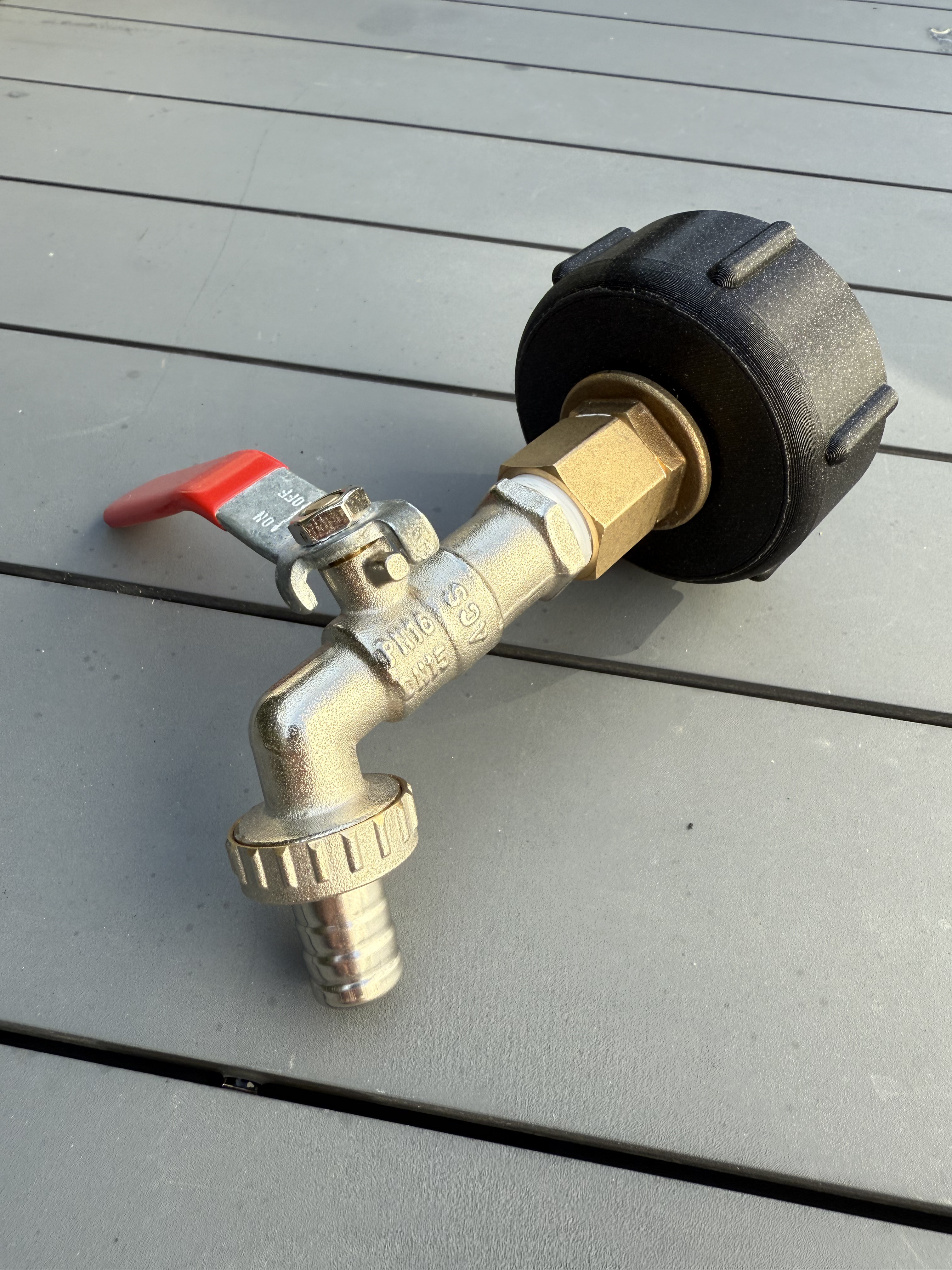 IBC cap - S60x6 60mm - Fusion 360 file