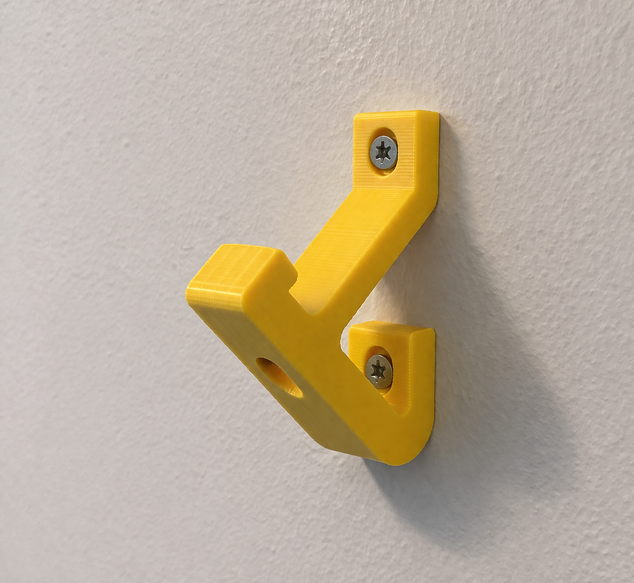 Wall Hook Angled 3D model