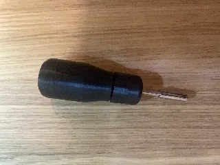 Stubby Screwdriver with bit storage