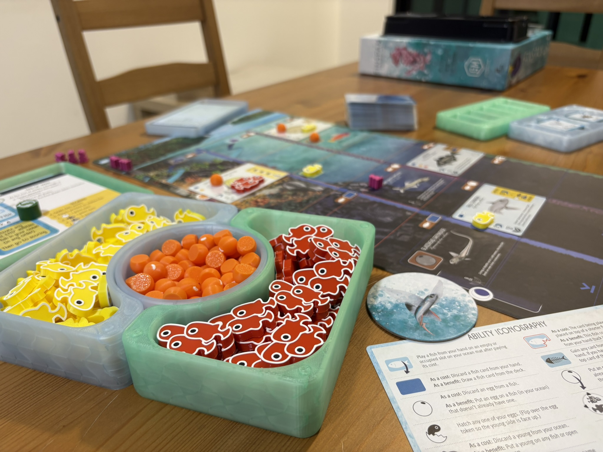 Finspan Cozy Board Game Modular Inserts