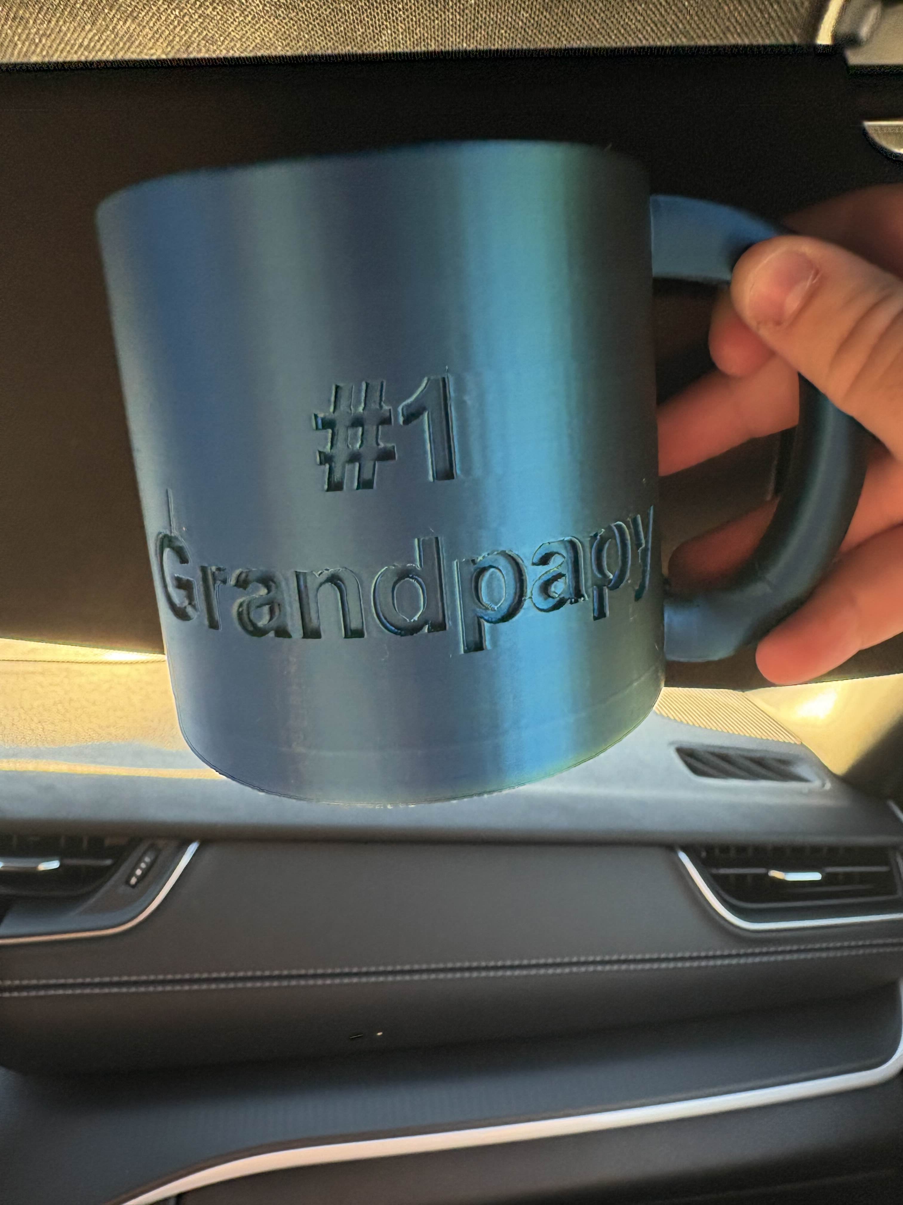 #1 Grandpappy Mug