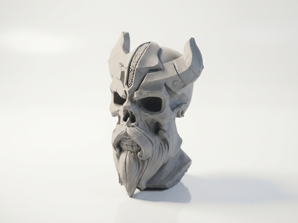 Odin Skull Viking Mythology Sculpture 3D Printable