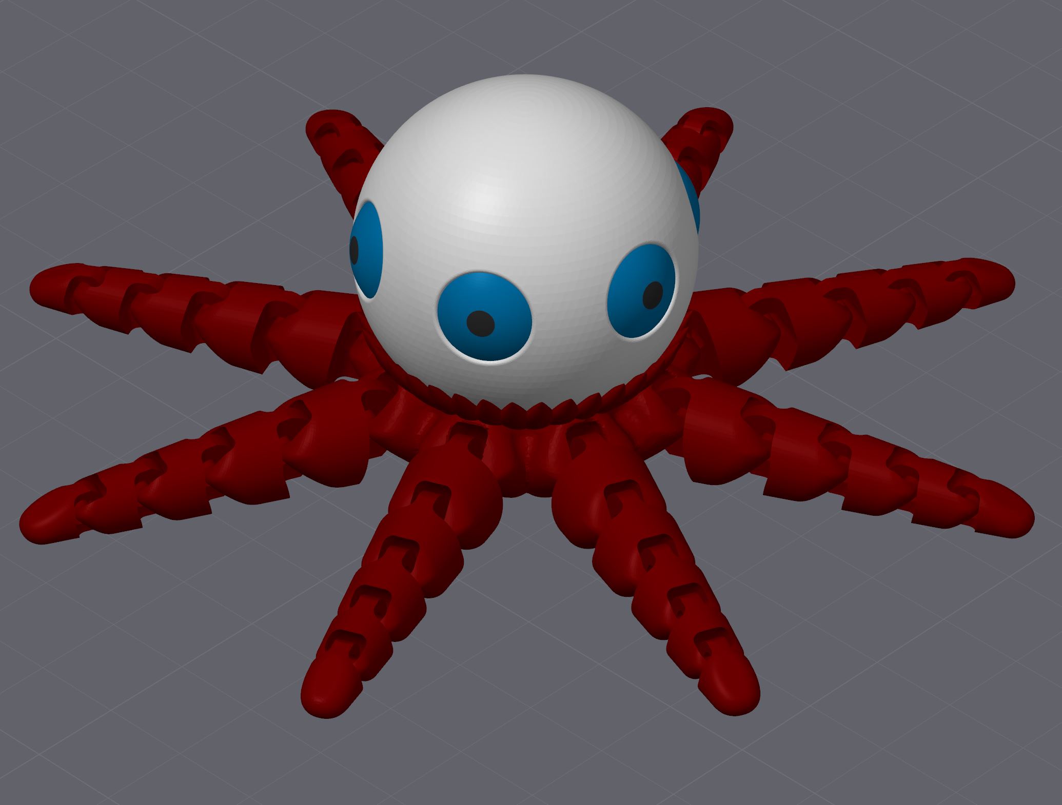 Miniatura 2 do modelo 3D Eyetopus