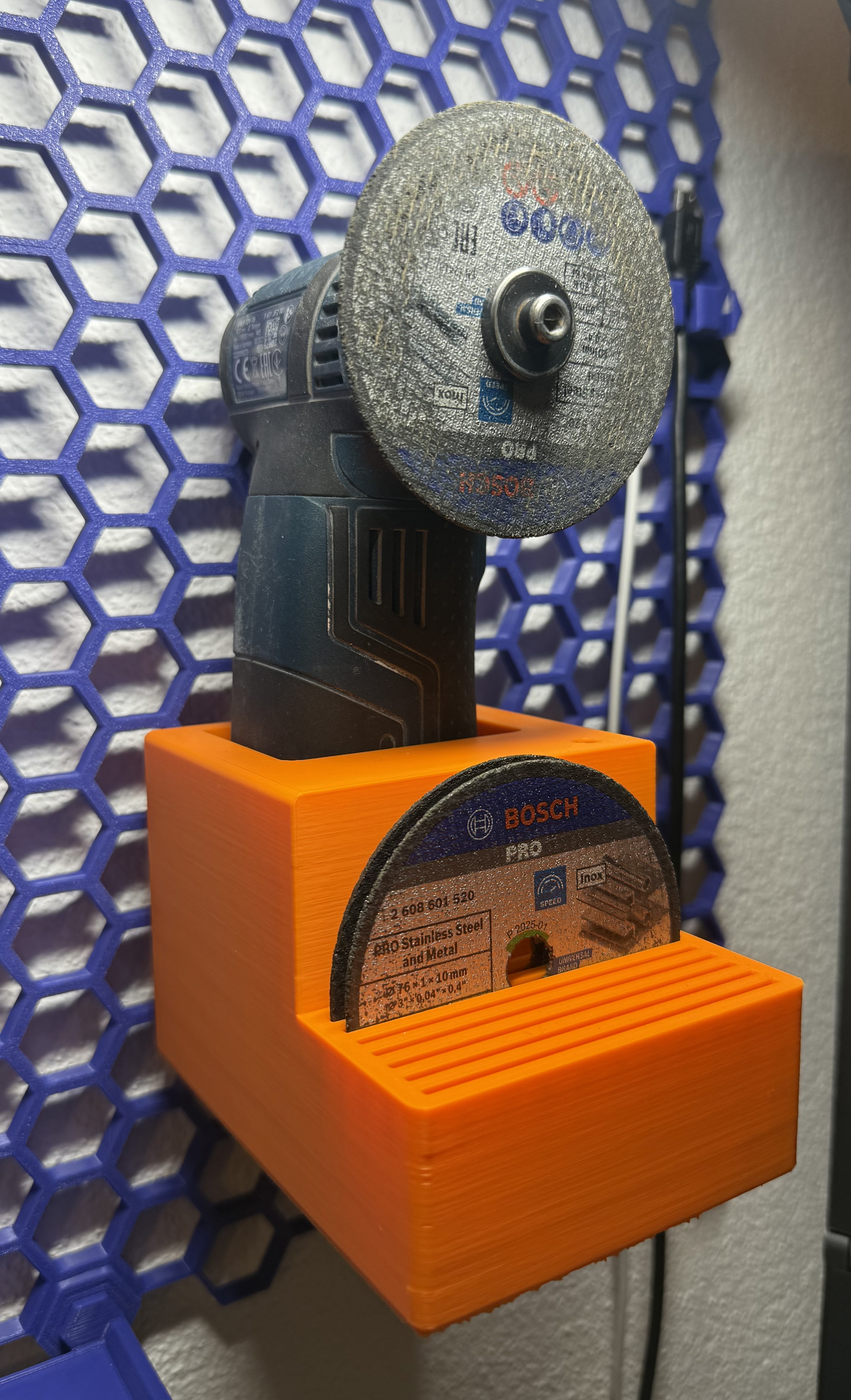Bosch Professional GWS 12V-76 holder for HSW Remix