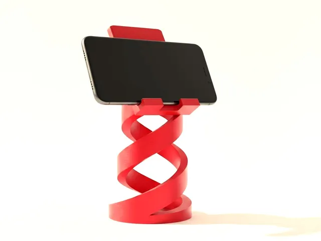 Minimalist Phone Holder - Spiral