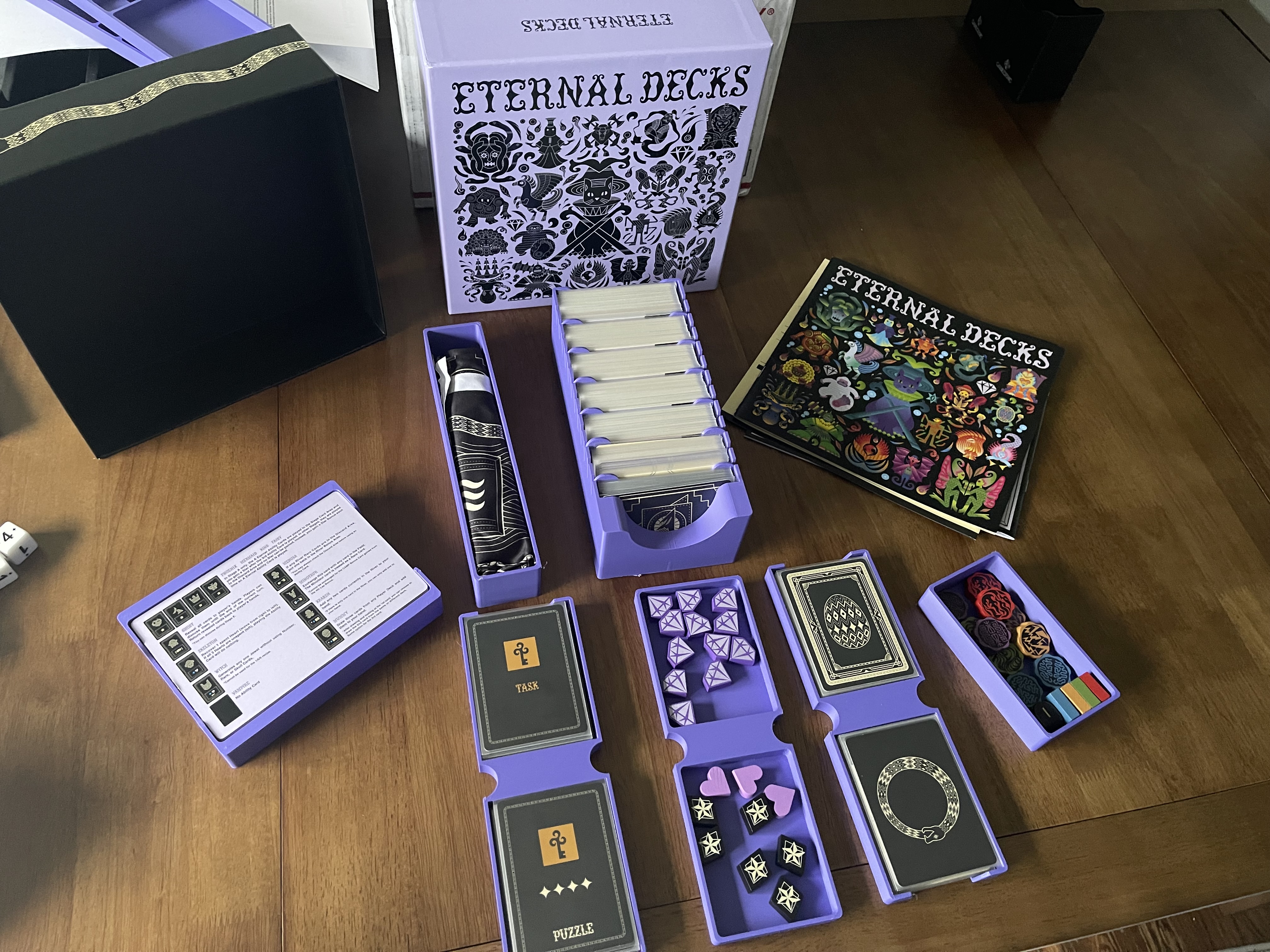 Eternal Decks Board Game Insert (TrickTaker Games Edition)