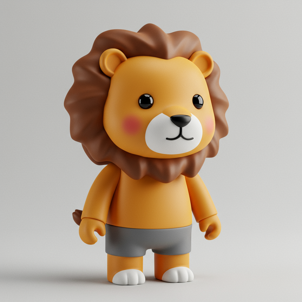 Lion Cute Animal Toys for Kids [YAMSASO DESIGN]