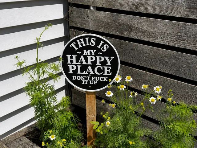 This is My Happy Place Sign