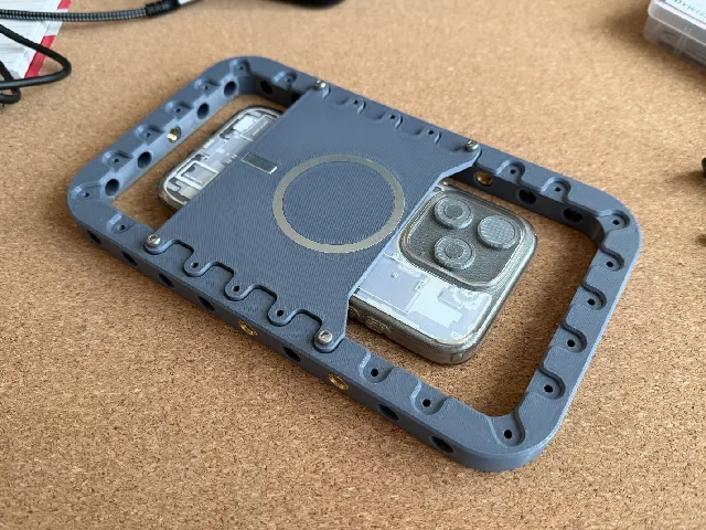 Semi-DIY Magsafe Smartphone Cinema Cage