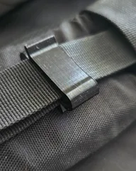 Double-ended strap clip
