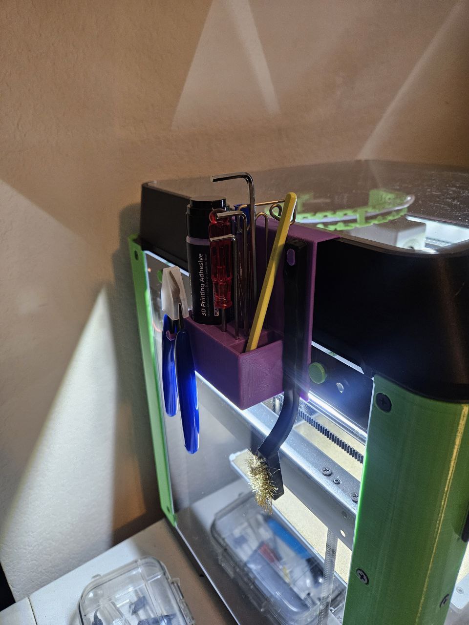AD5M Tool tray for minimal DIY Enclosure