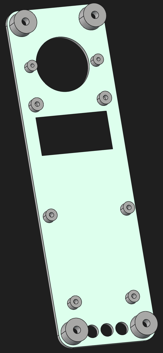 Miniatura 4 do modelo 3D Customizable rectangular box with screw closure