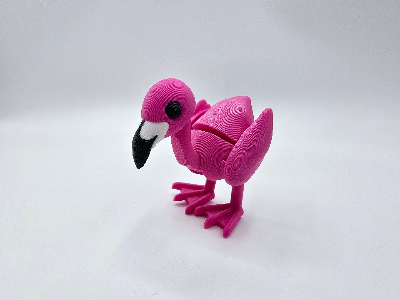 Funky Flamingo - Flexi Pocket Pets by FilliFuu | Download free STL