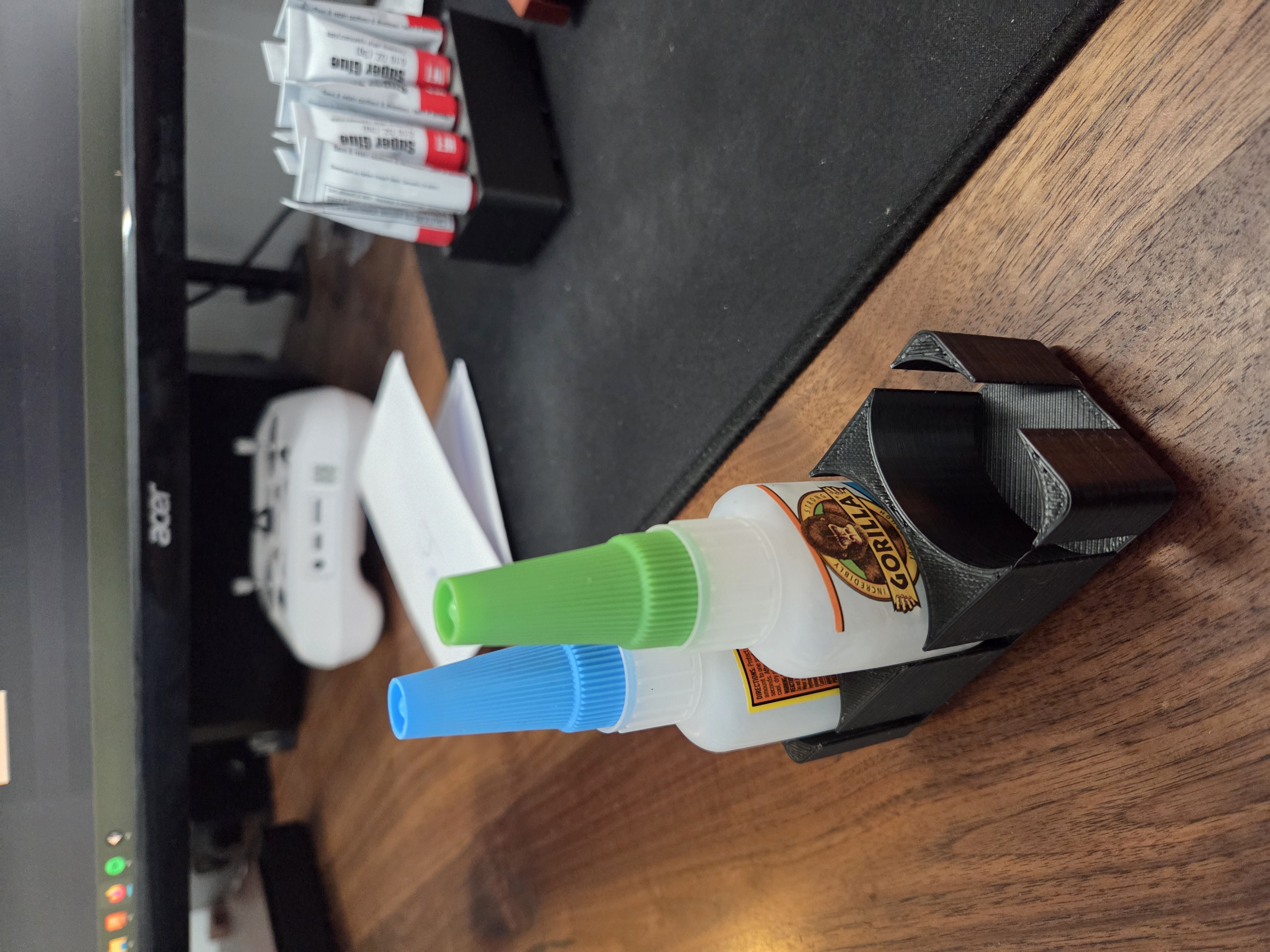 Gridfinity Gorilla Super Glue Holder