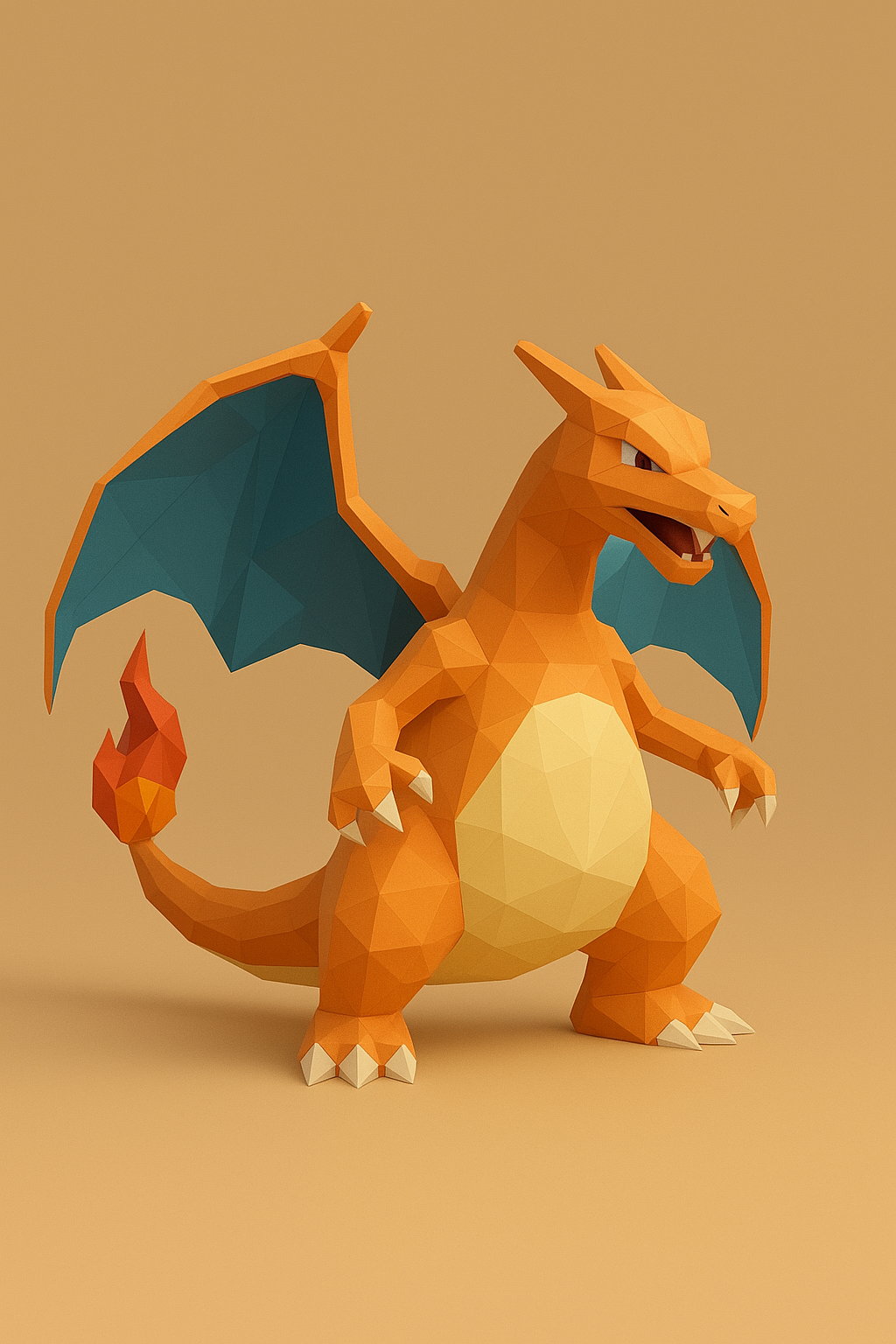 Charizard – Low Poly 3D Model