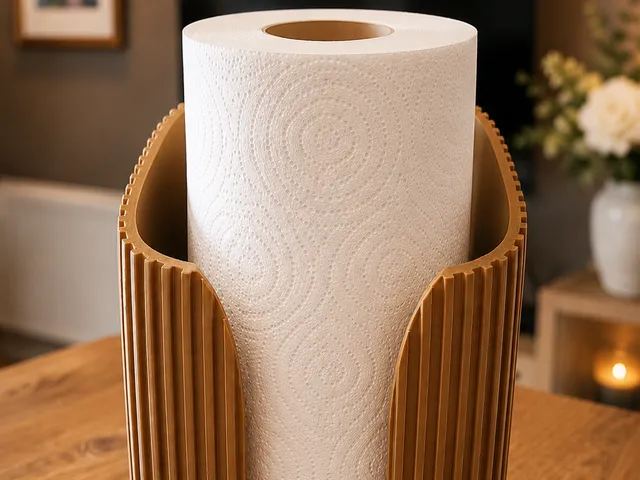 Japandi Kitchen Roll Holder - Squared