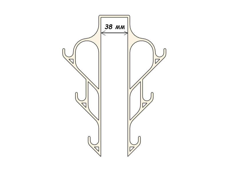 Door Hook Hanger 38 mm