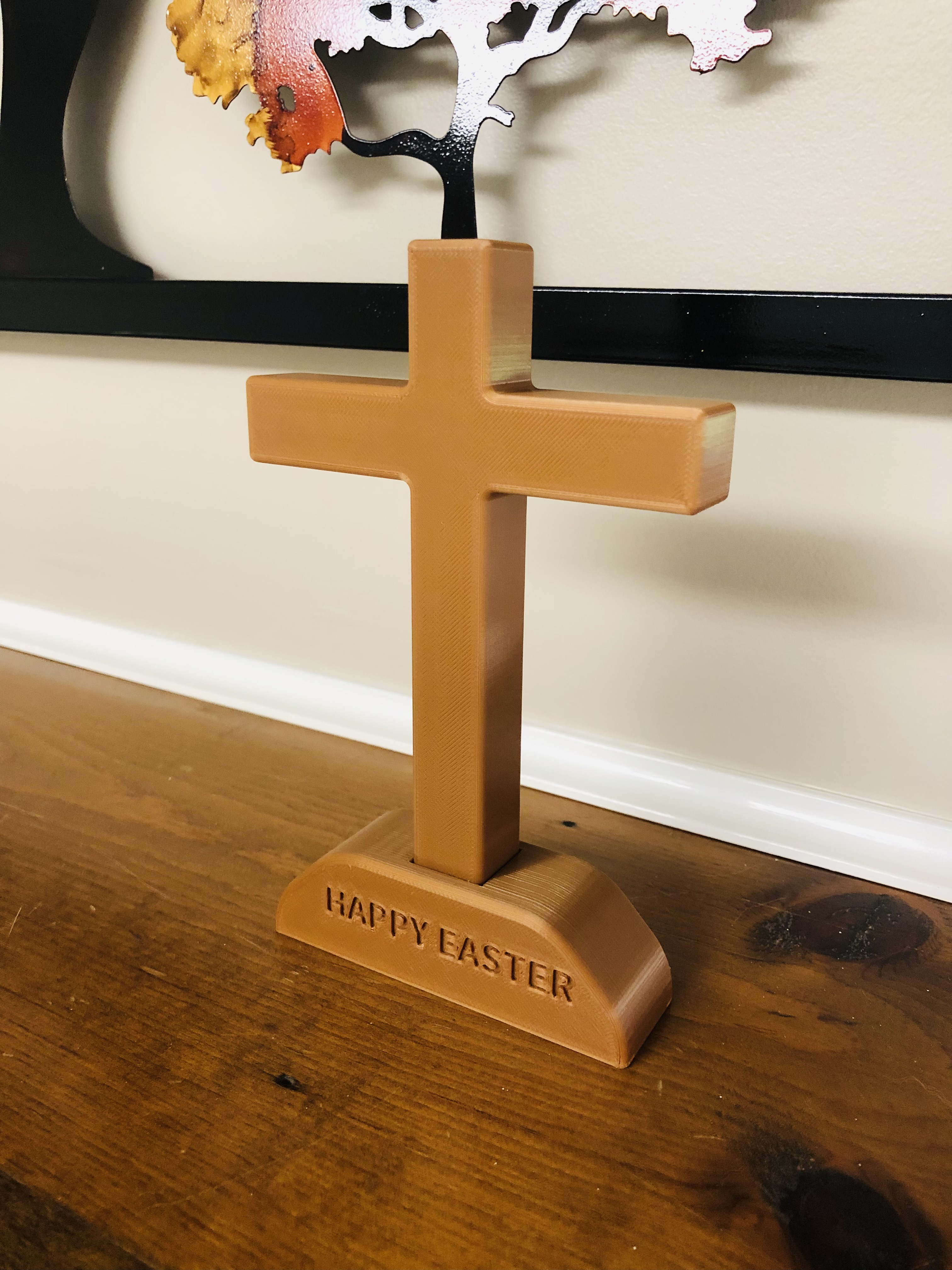 Miniatura 4 do modelo 3D HAPPY EASTER Cross