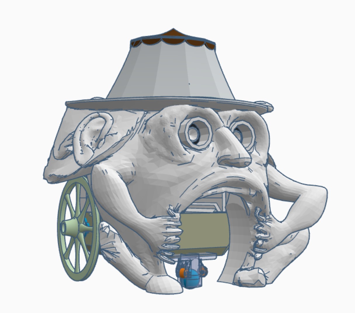 Otto Bosch 3D model