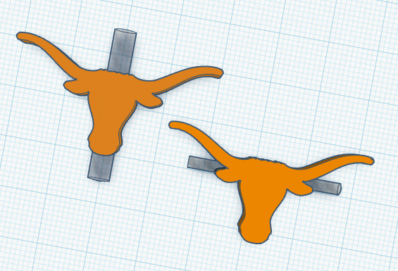 Texas Longhorns Bevo Bead