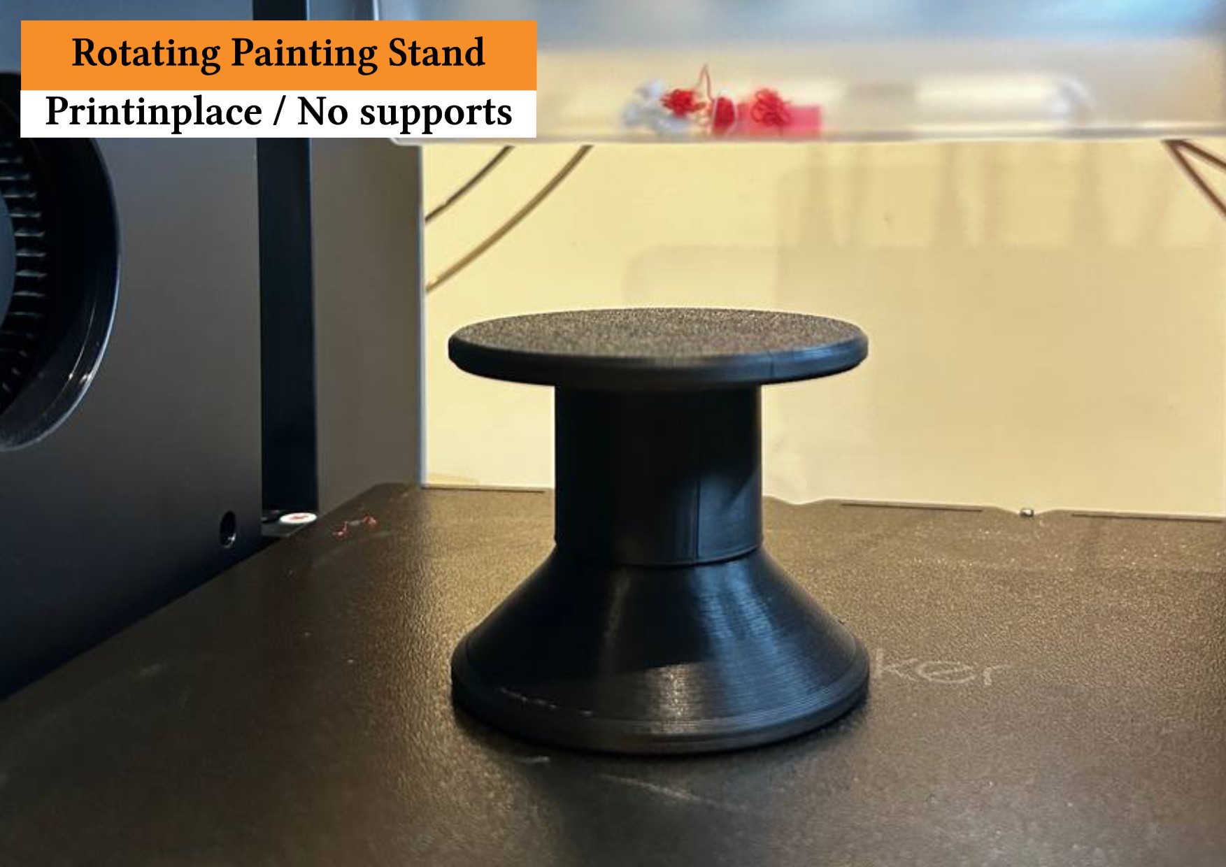 Universal Rotating Painting Stand (Print-in-Place) - 3 Sizes