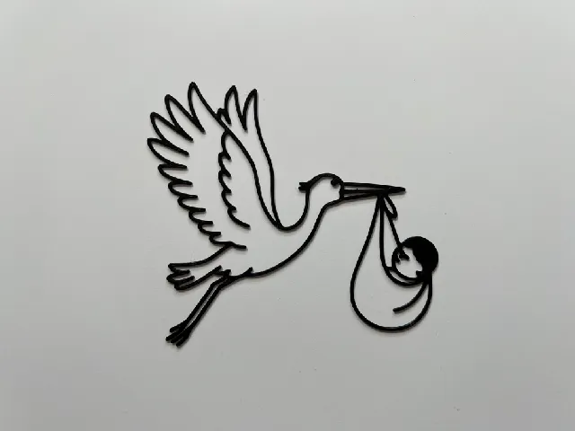 Stork Wall Art #1