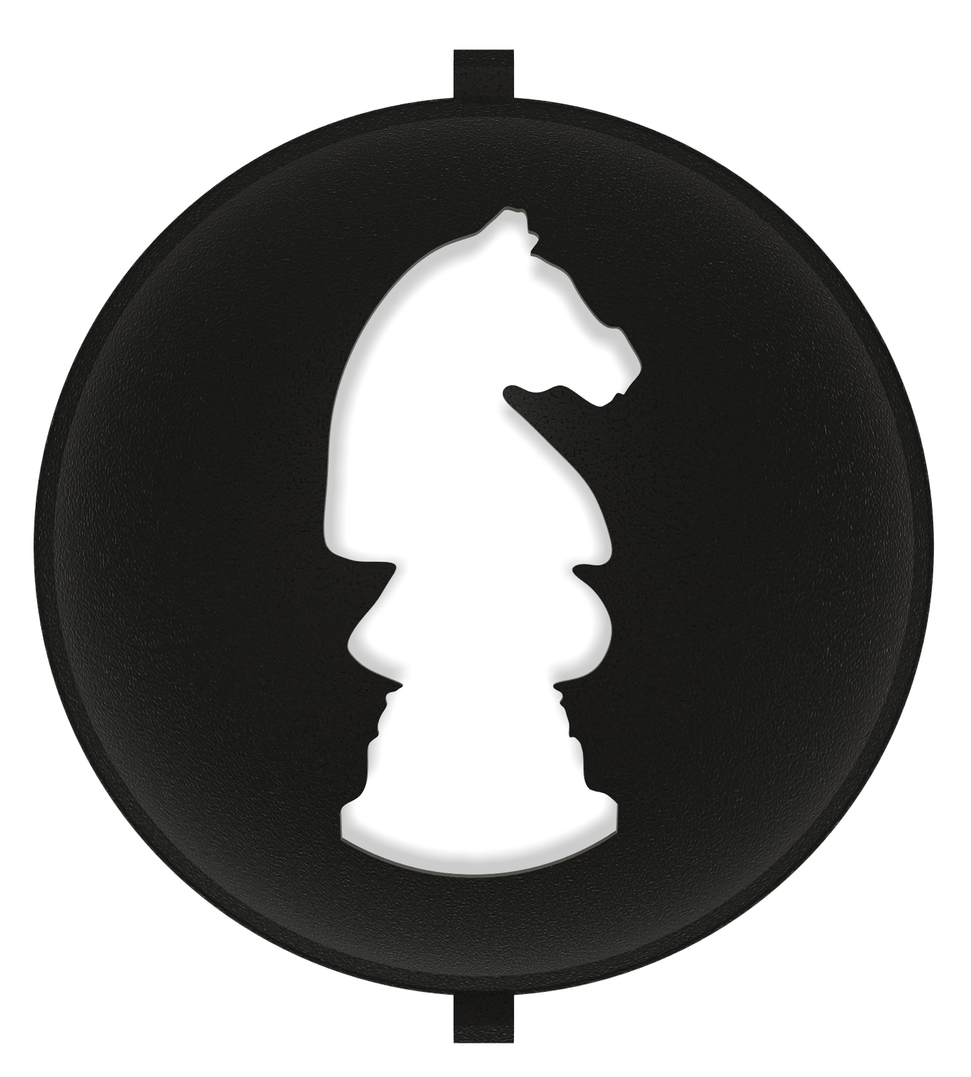 Golf - Golf Ball Stencil - Insert - Chess - Knight - Marker