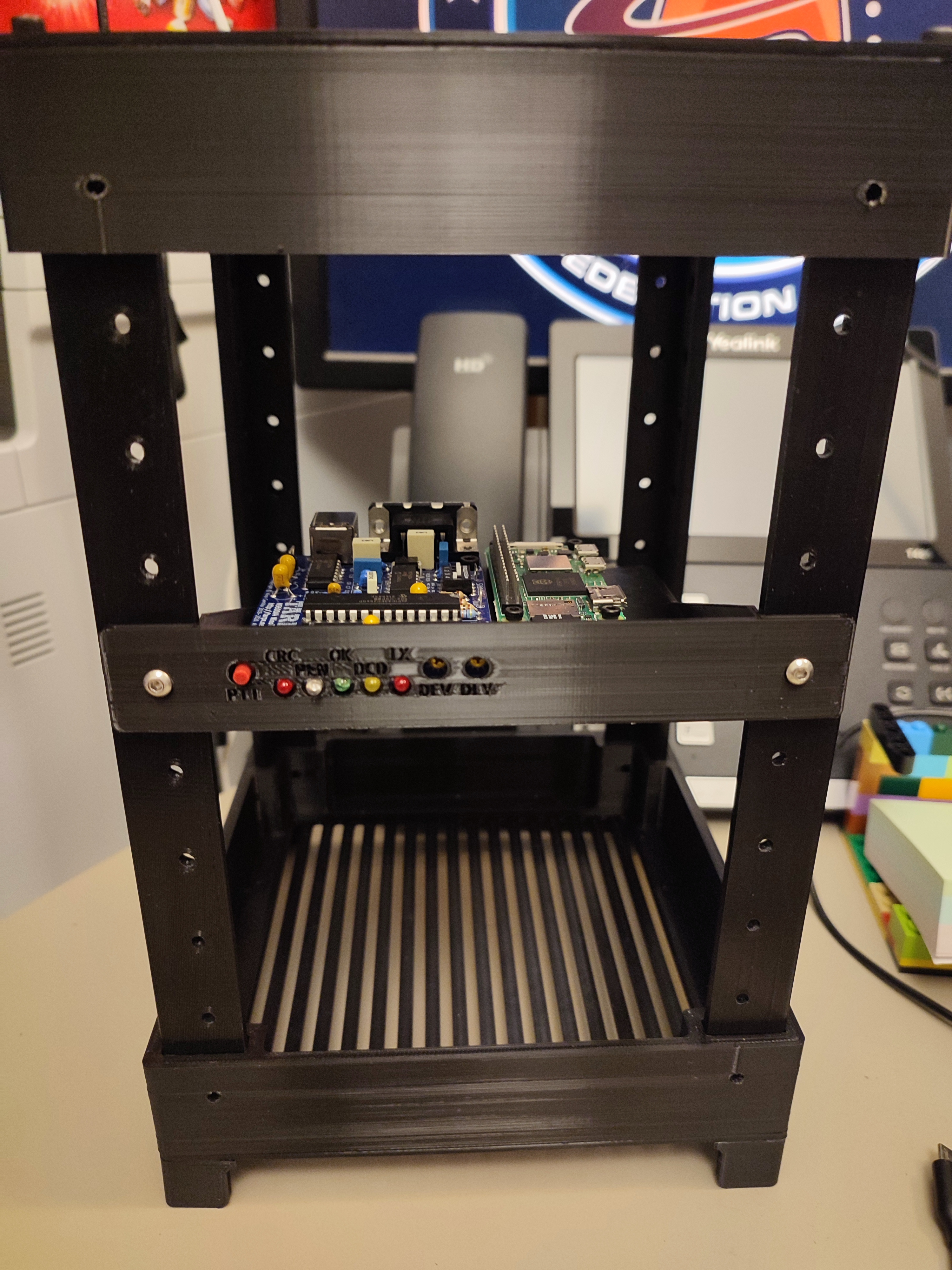 Microlab NinoTNC+Pi Zero tray — miniatura 2