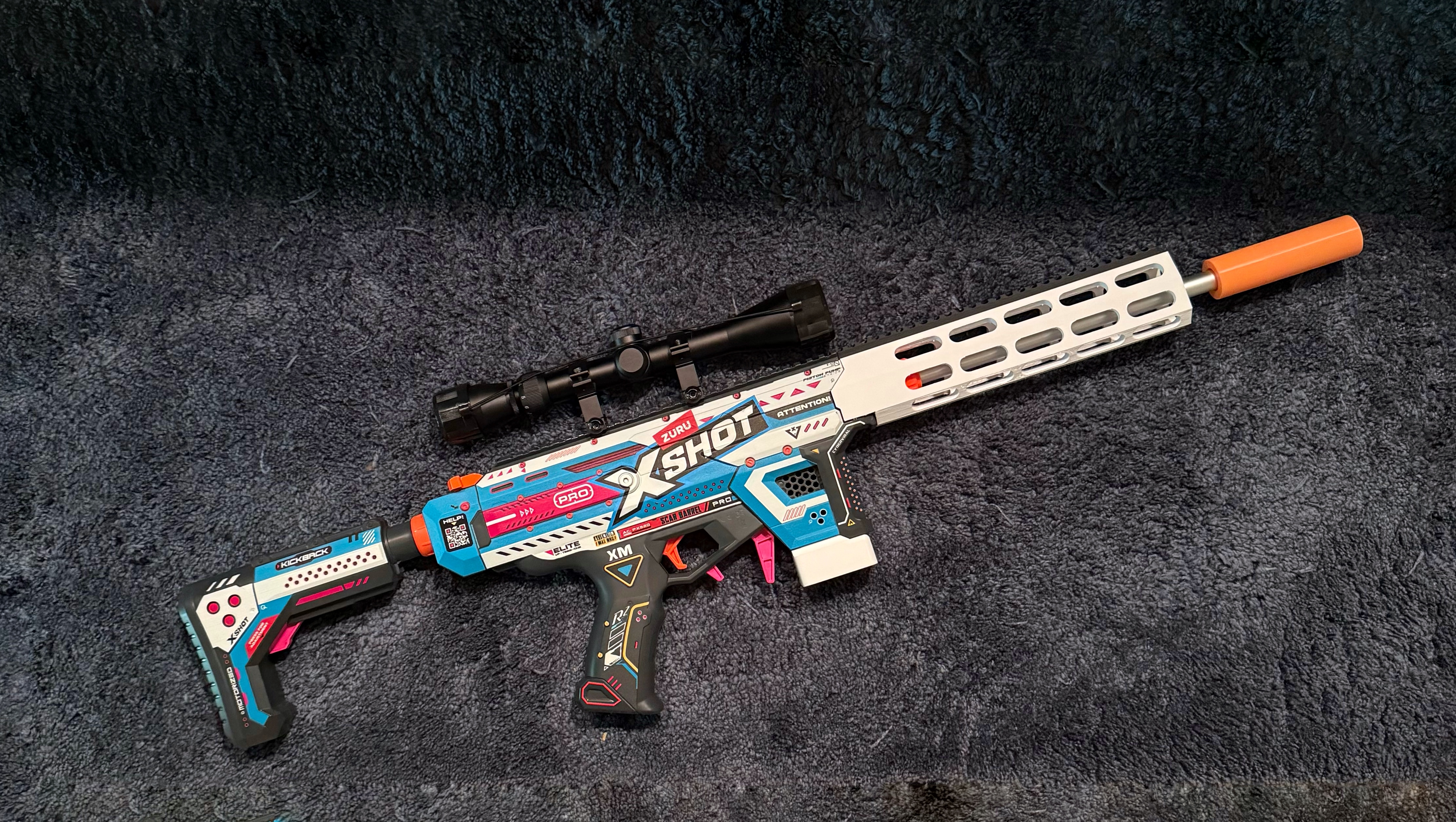 X-Shot Motorized Piston Pump Barrel Shroud (DMR)