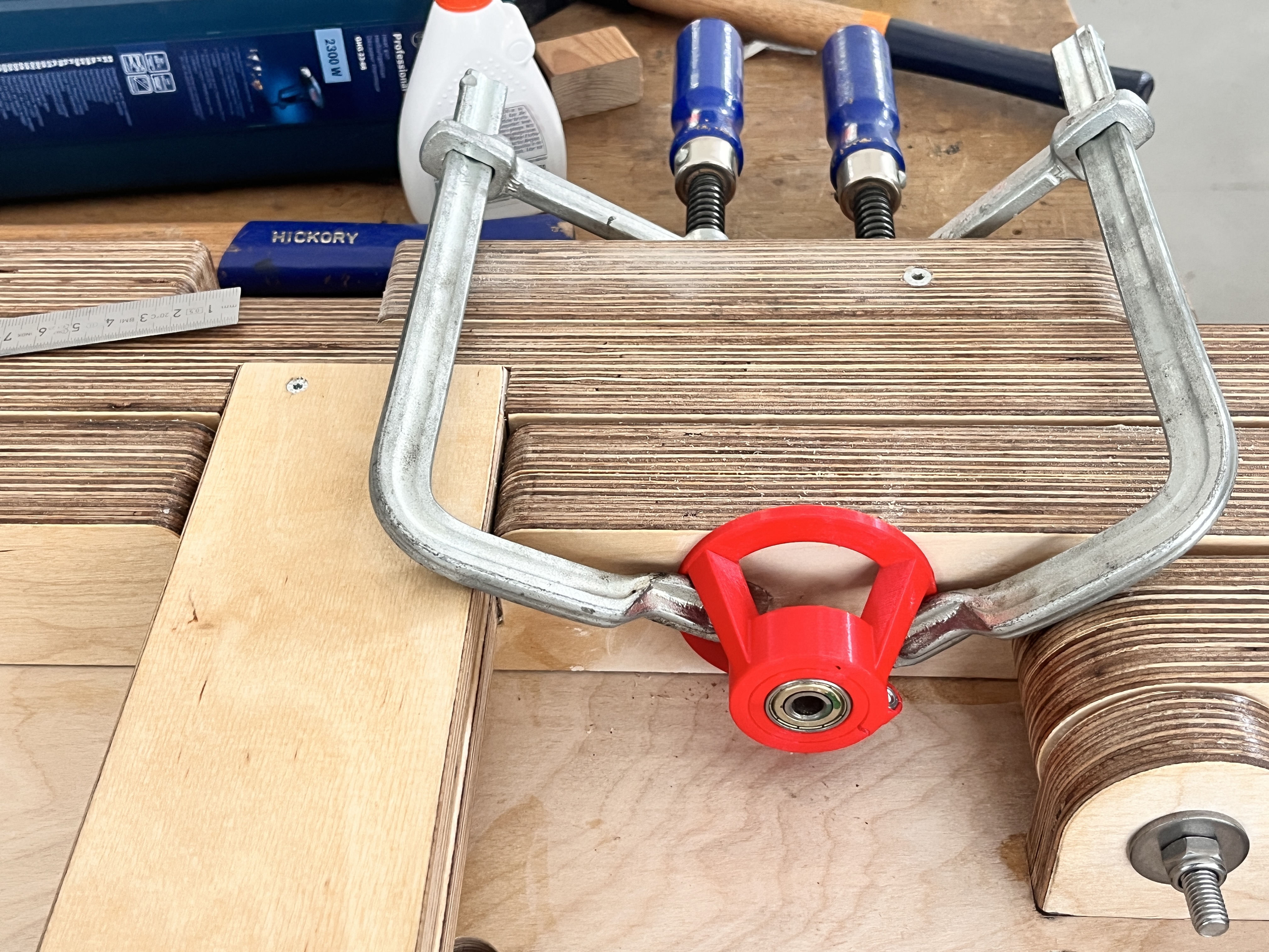 Vertical drill jig with interchangeable inserts — miniatura 7