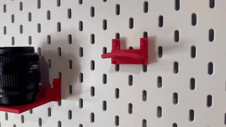 Ikea Skadis Headphones Mount
