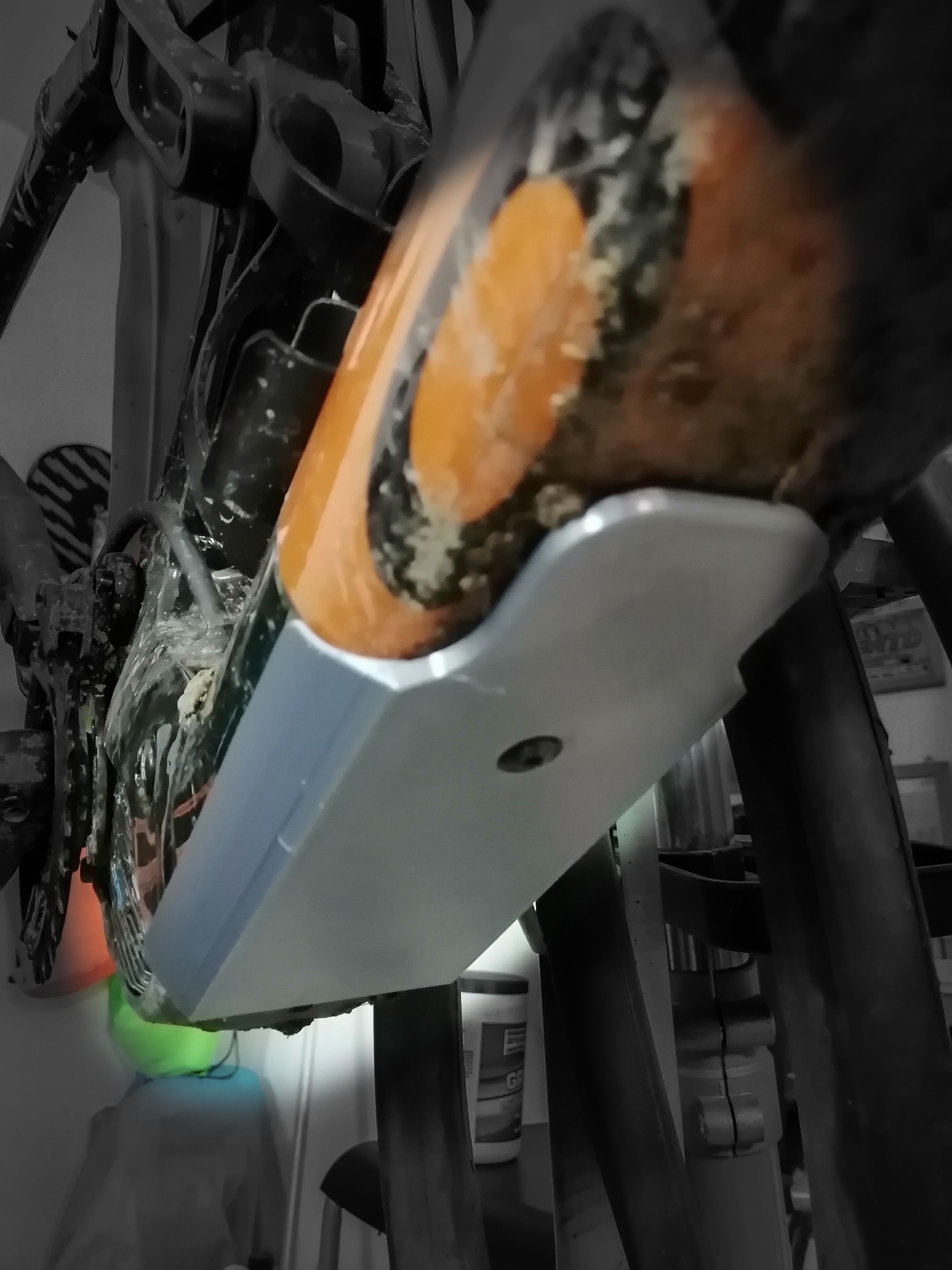 Orbea Rise H Downtube protector