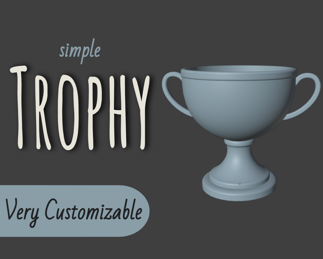 Customizable Trophy