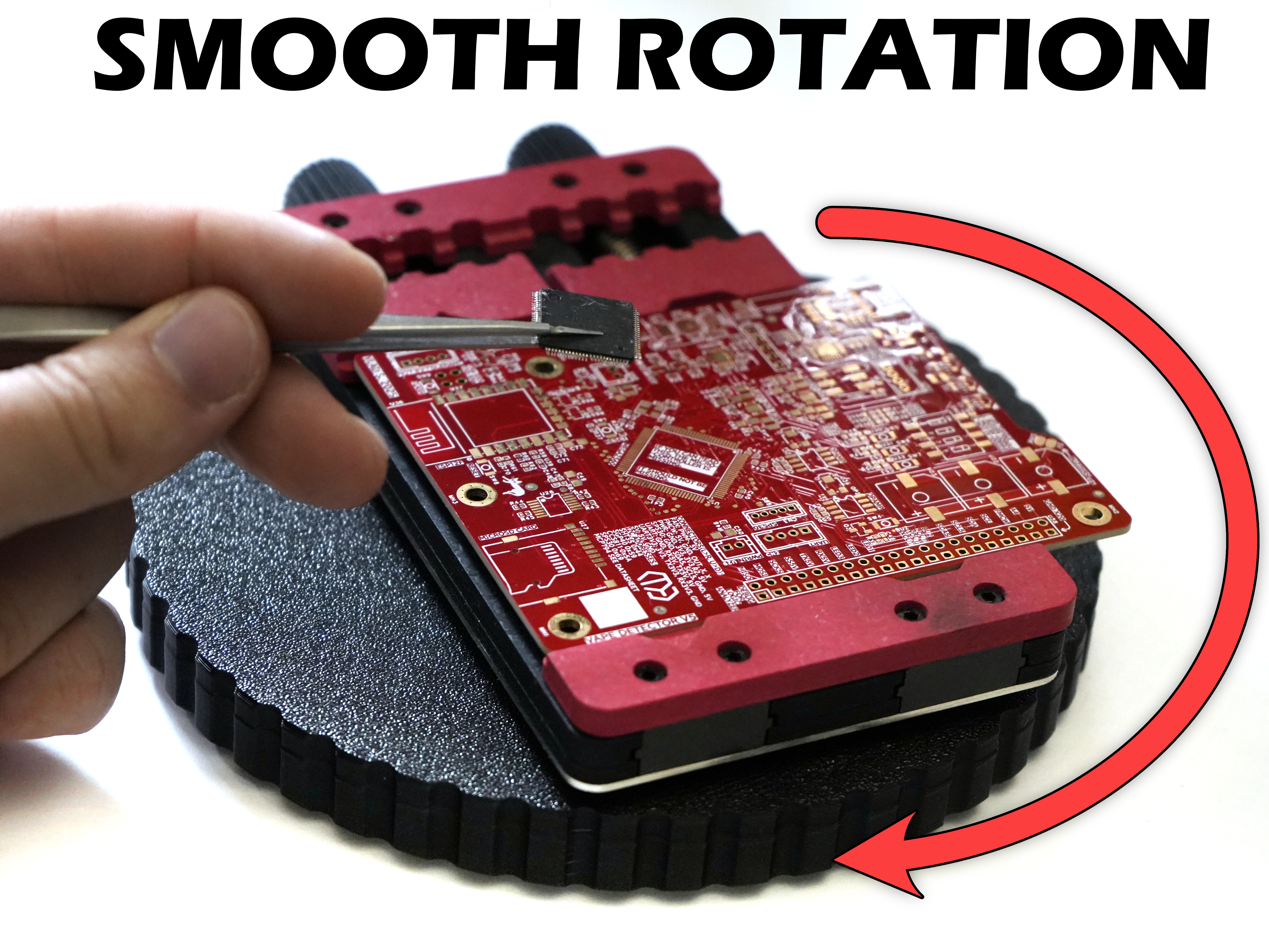Rotating Platform for SMD Assembly