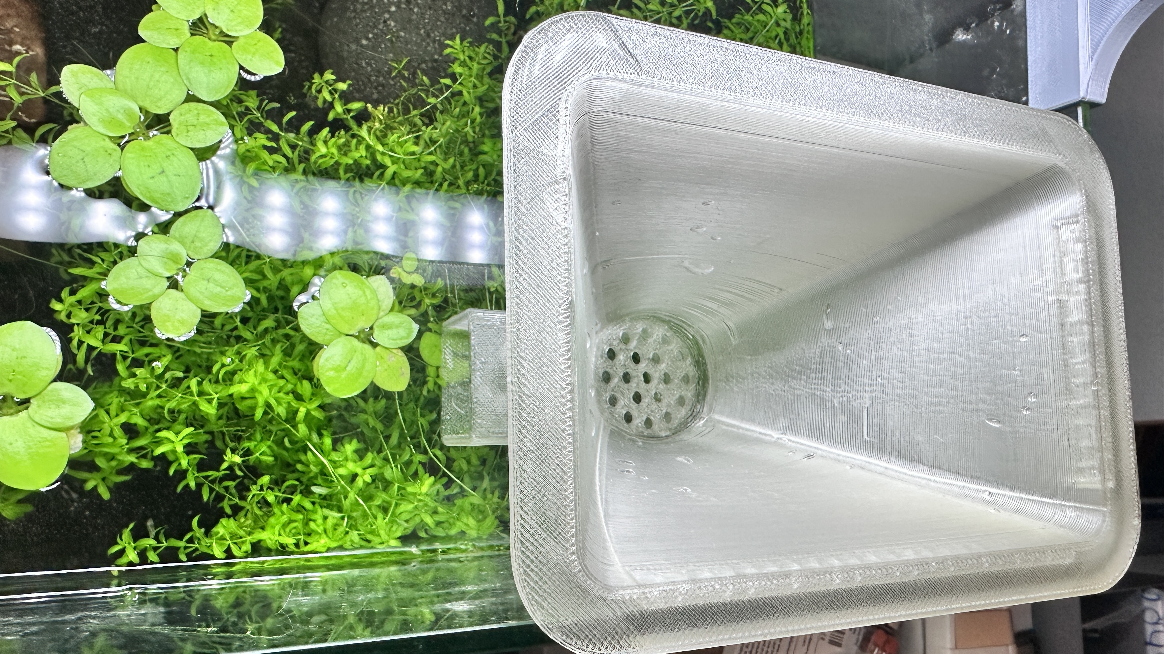 NanoCube Soft-Flow Infill Funnel (Anti-Turbulence)