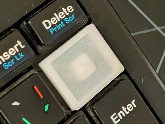 Keycap compatible with Logitech K400r