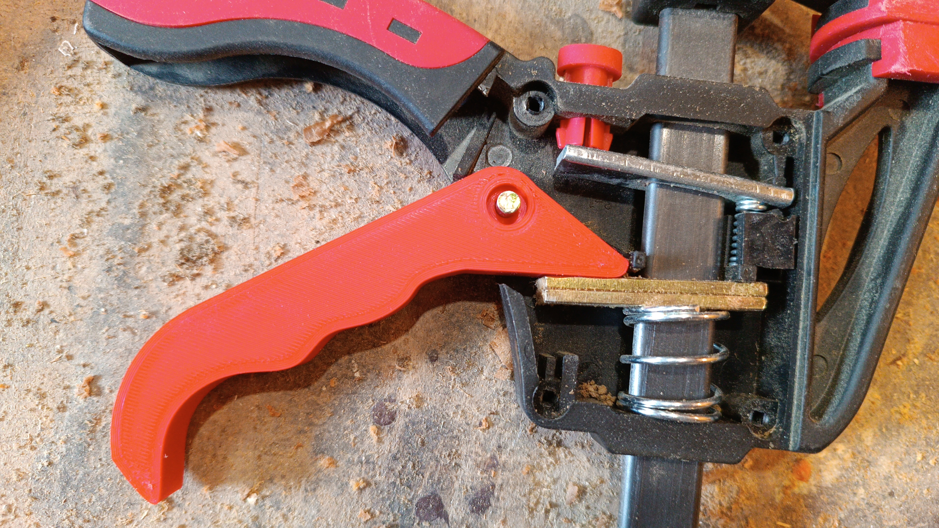 Parkside (Lidl) woodclamp replacement handle
