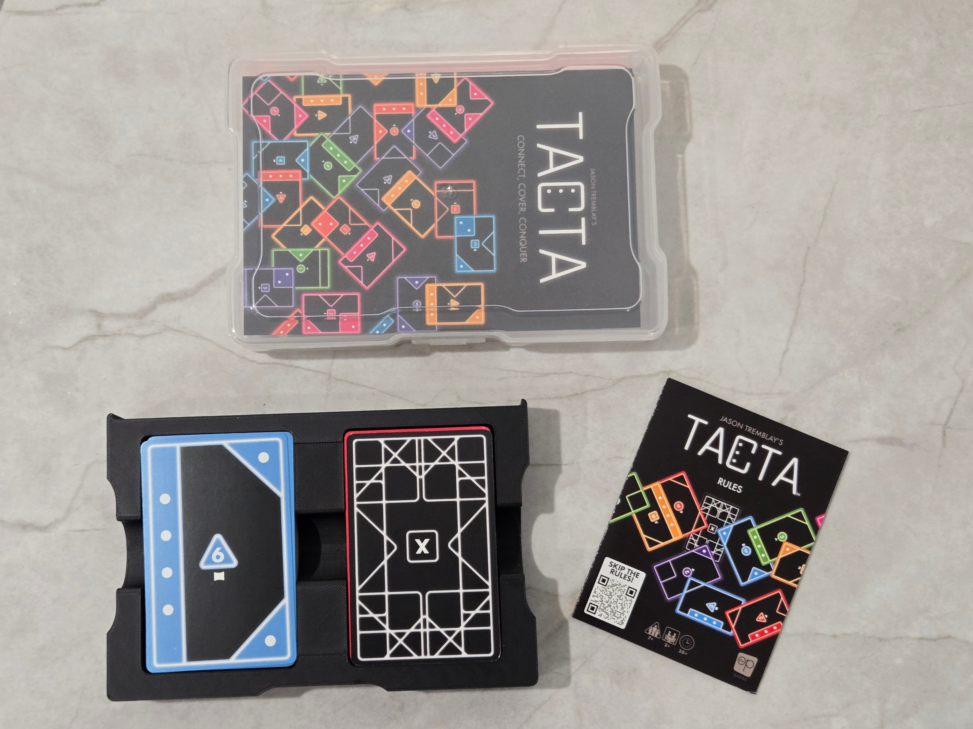 TACTA (2nd Edition) Board Game - Photo Caddy Insert