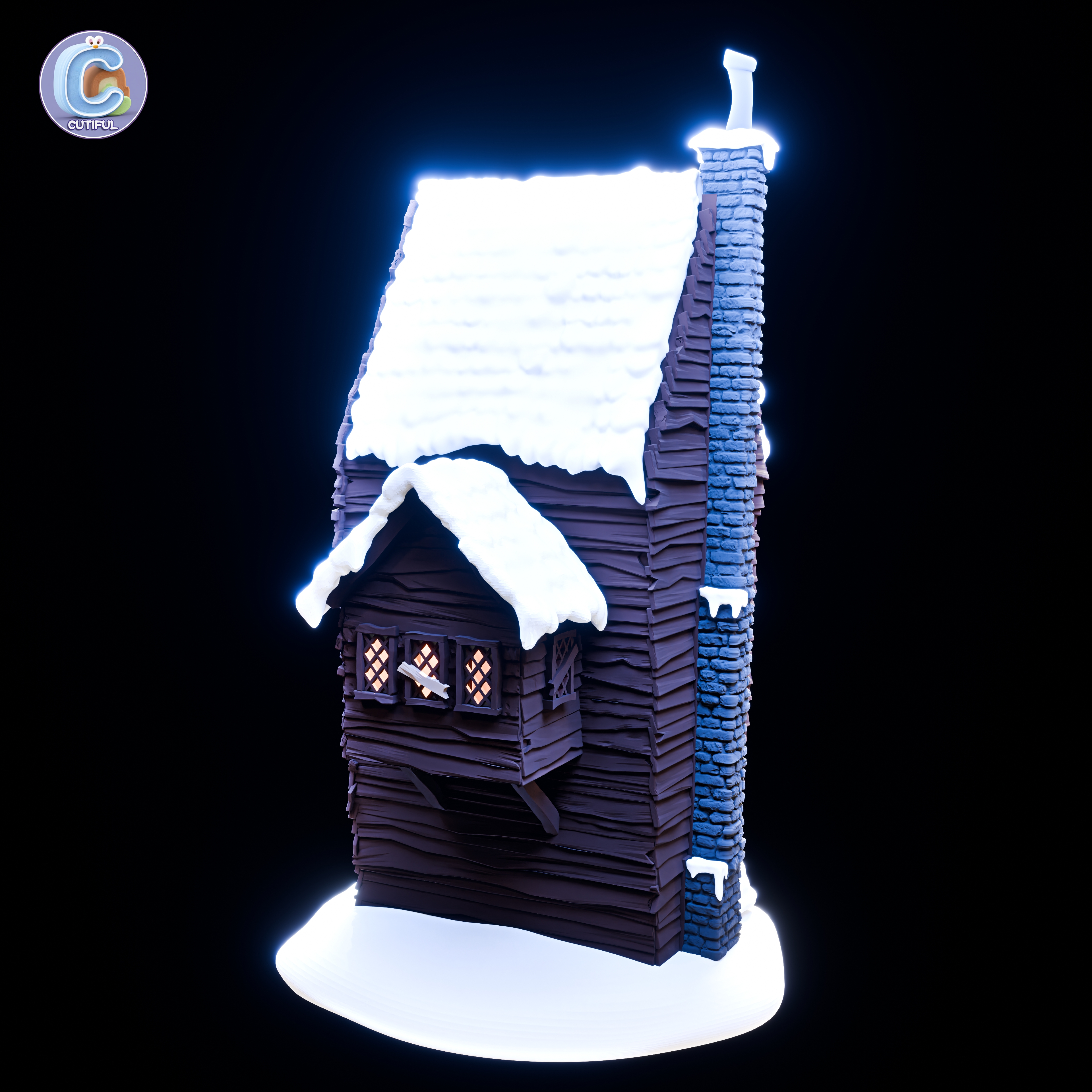Shrieking Shack – No MMU -Harry Potter Haunted House – Multicolor – Wizard Village Diorama — thumbnail 10
