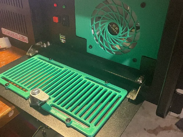 4u Rack Case grille and fan mount (for 4508GS)