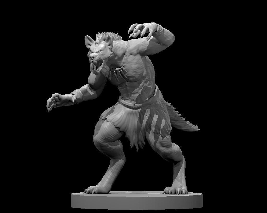 Senhor da Alcateia Gnoll - Gnoll Pack Lord