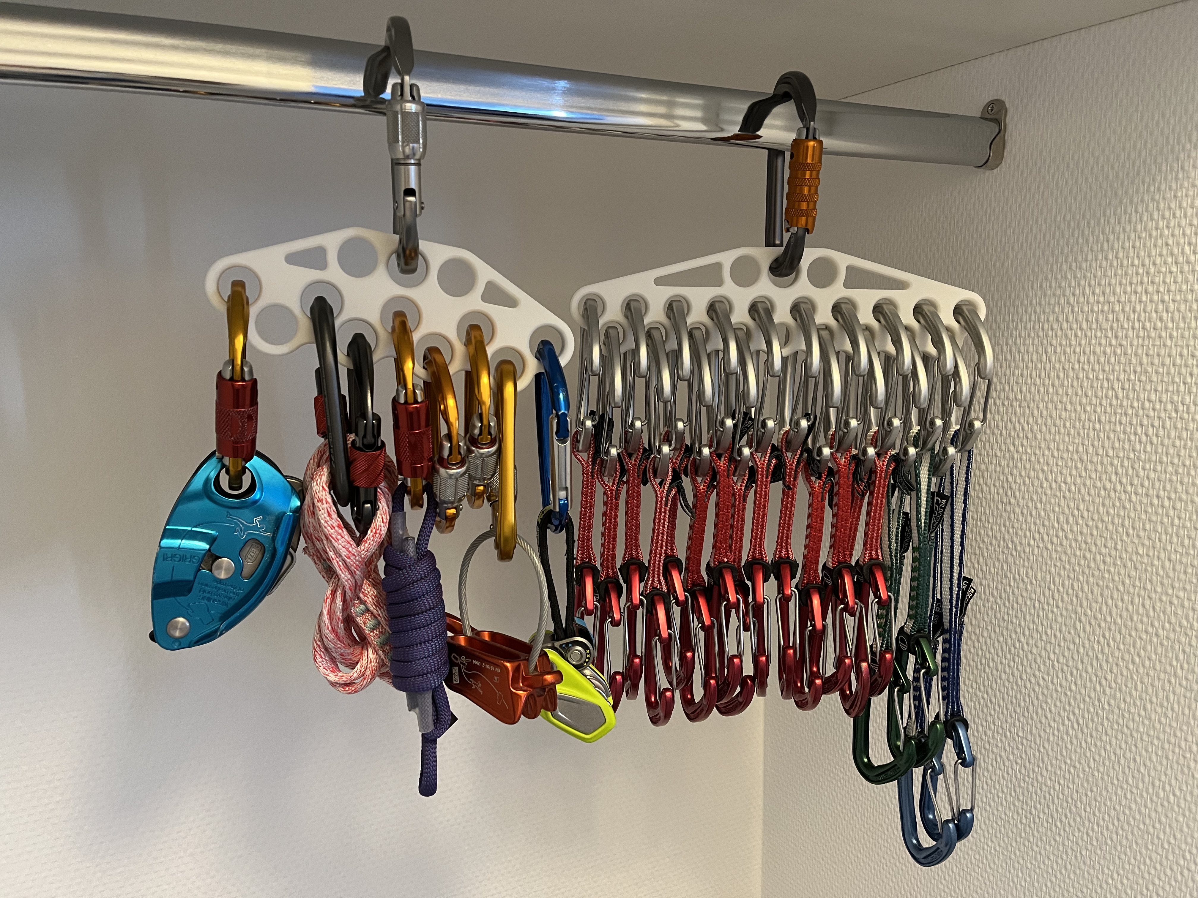 Climbing Gear Rack / Organizer (Parametric)