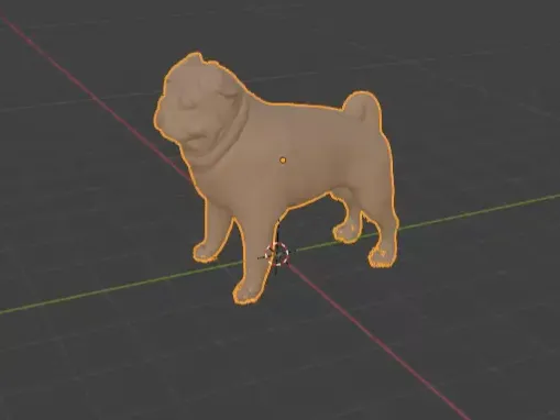 grumpy pug