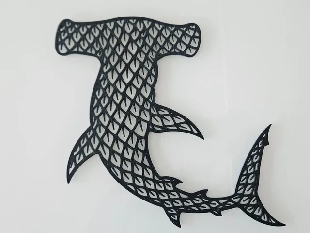 Hammerhead Shark Wallart