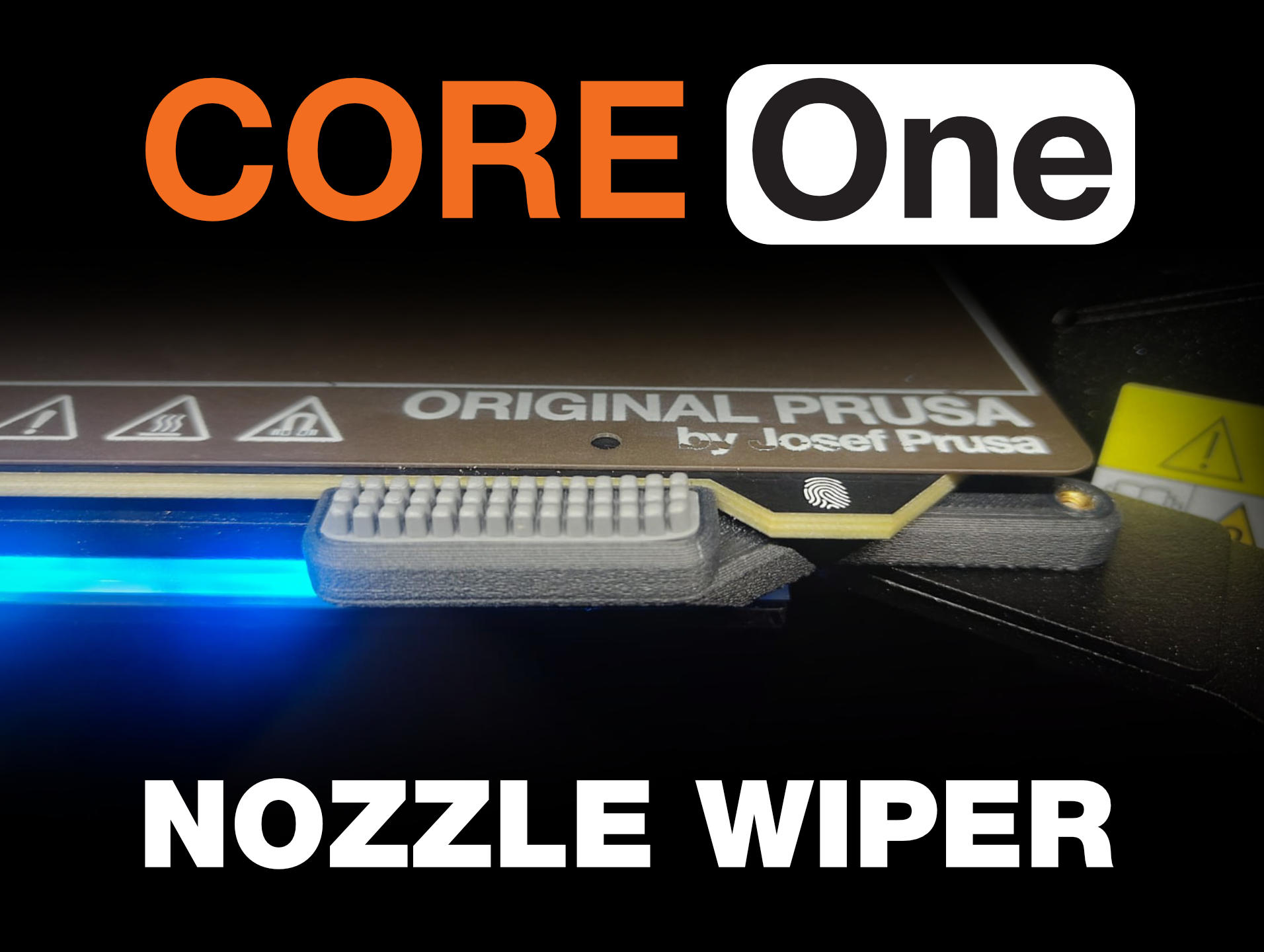 Prusa CORE One Nozzle Wiper