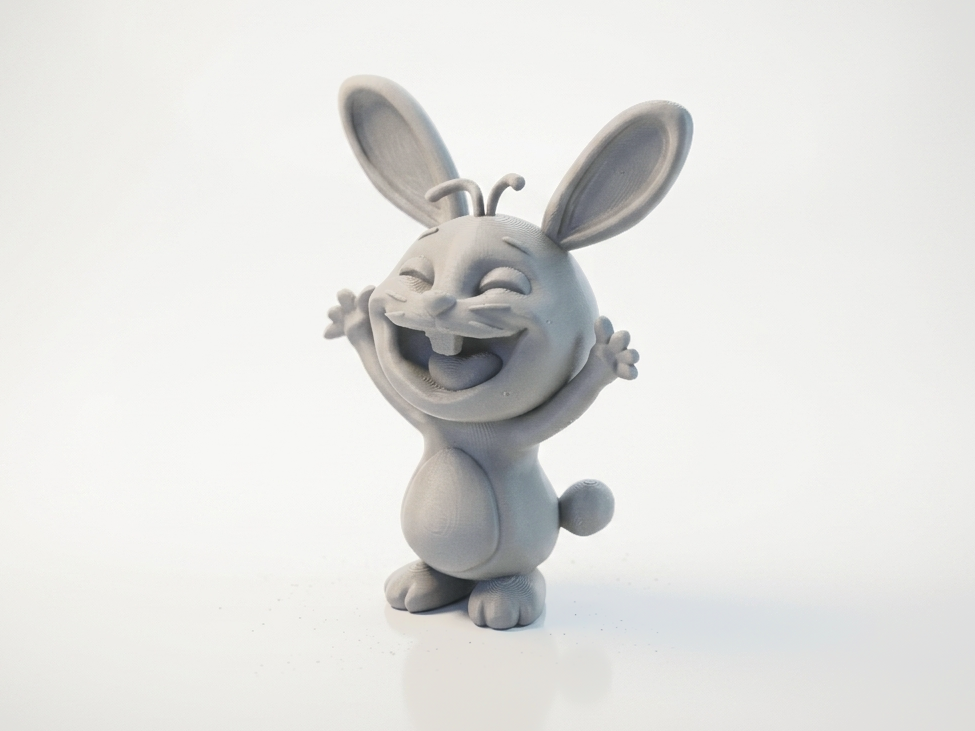 Chibi Bunny Figurine Cute Character 3D Printable