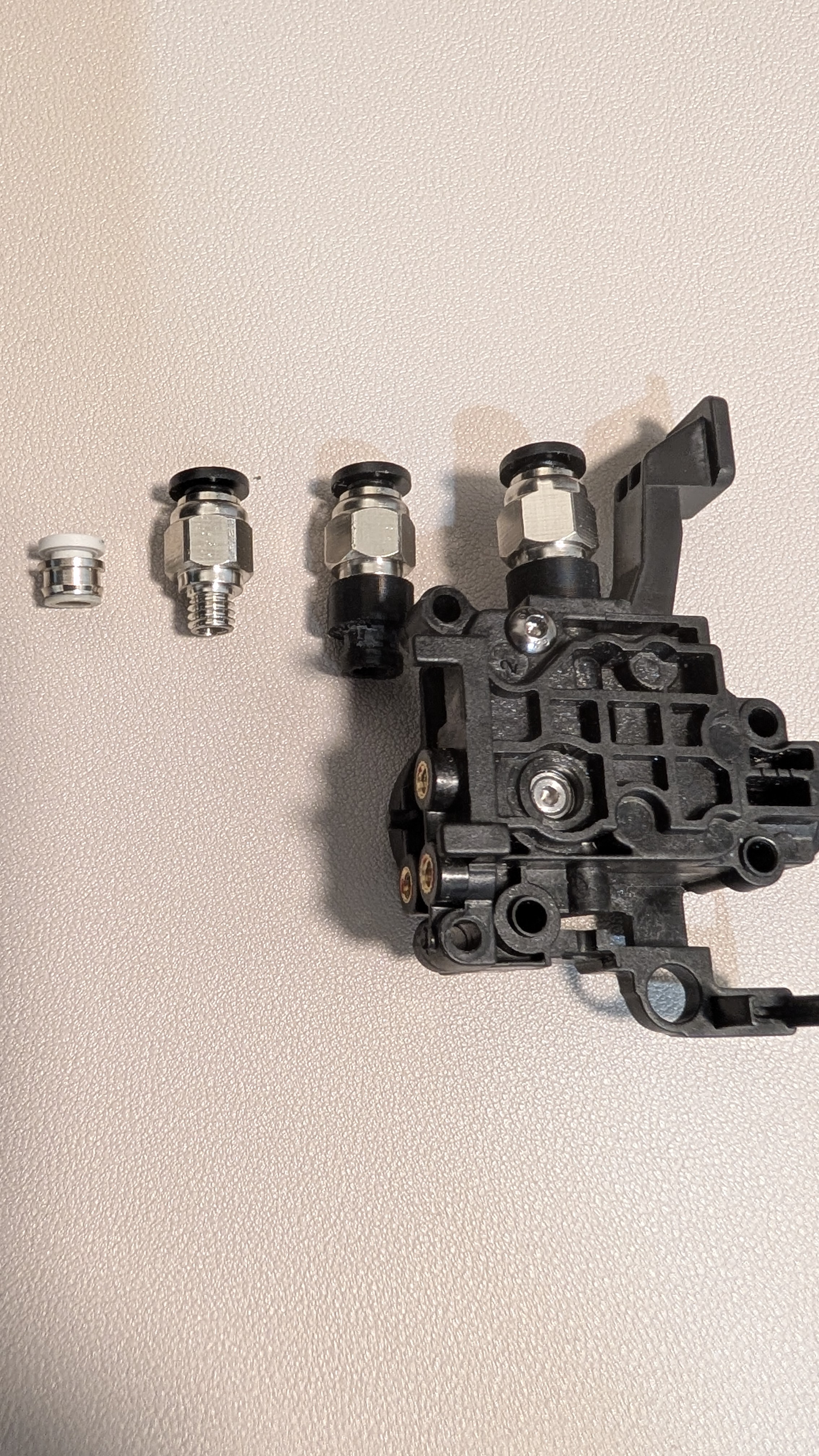Anycubic kobra s1 collet insert for ver 2 extruder